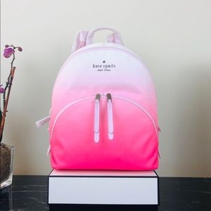 🌹Kate Spade medium nylon backpack Radiant Pink🌹